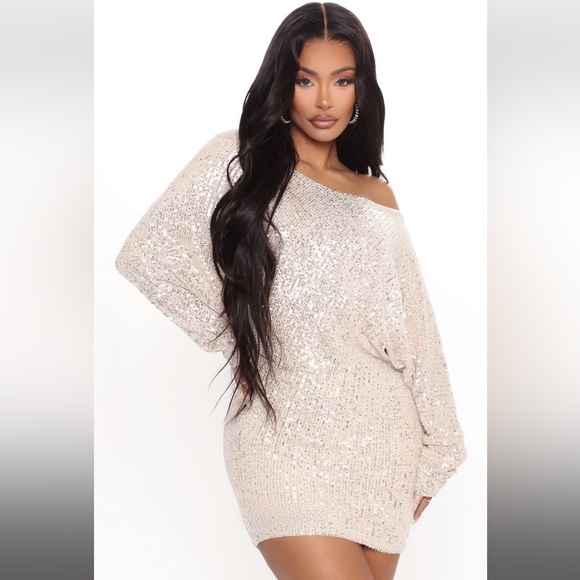 Never Enough Sequin Mini Dress - Picture 1 of 3